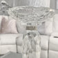 Tiffany Crystal Candle Holders, Set of 2
