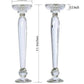 Tiffany Crystal Candle Holders, Set of 2