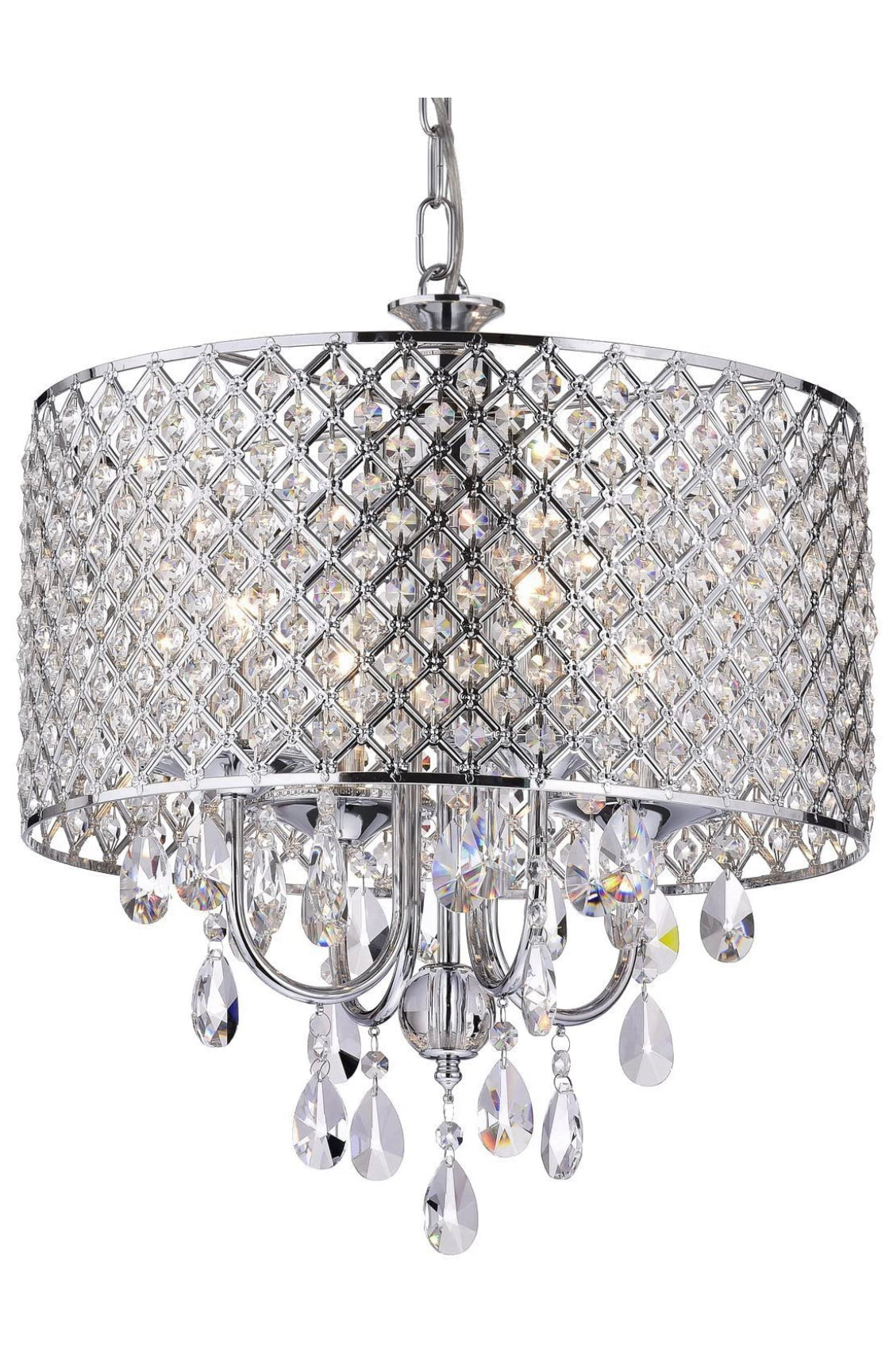 Ellis II Modern Contemporary Crystal Chandelier