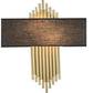 Allure Contemporary Gold Wall Lamp - Luxury Wall Sconce
