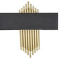 Allure Contemporary Gold Wall Lamp - Luxury Wall Sconce