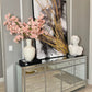 Silk Cherry Blossom Flower Branches, 40", Set of 3 Light Blush