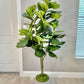 Nearly Natural Fiddle Leaf Ficus Faux Tree Plant, 6ft