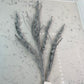 Silver Twisted Glitter Stems, Set of 10