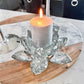 Crystal Lotus Candle Holder