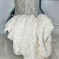 Akai Silver Hand Beaded Pillow