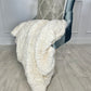 Akai Silver Hand Beaded Pillow