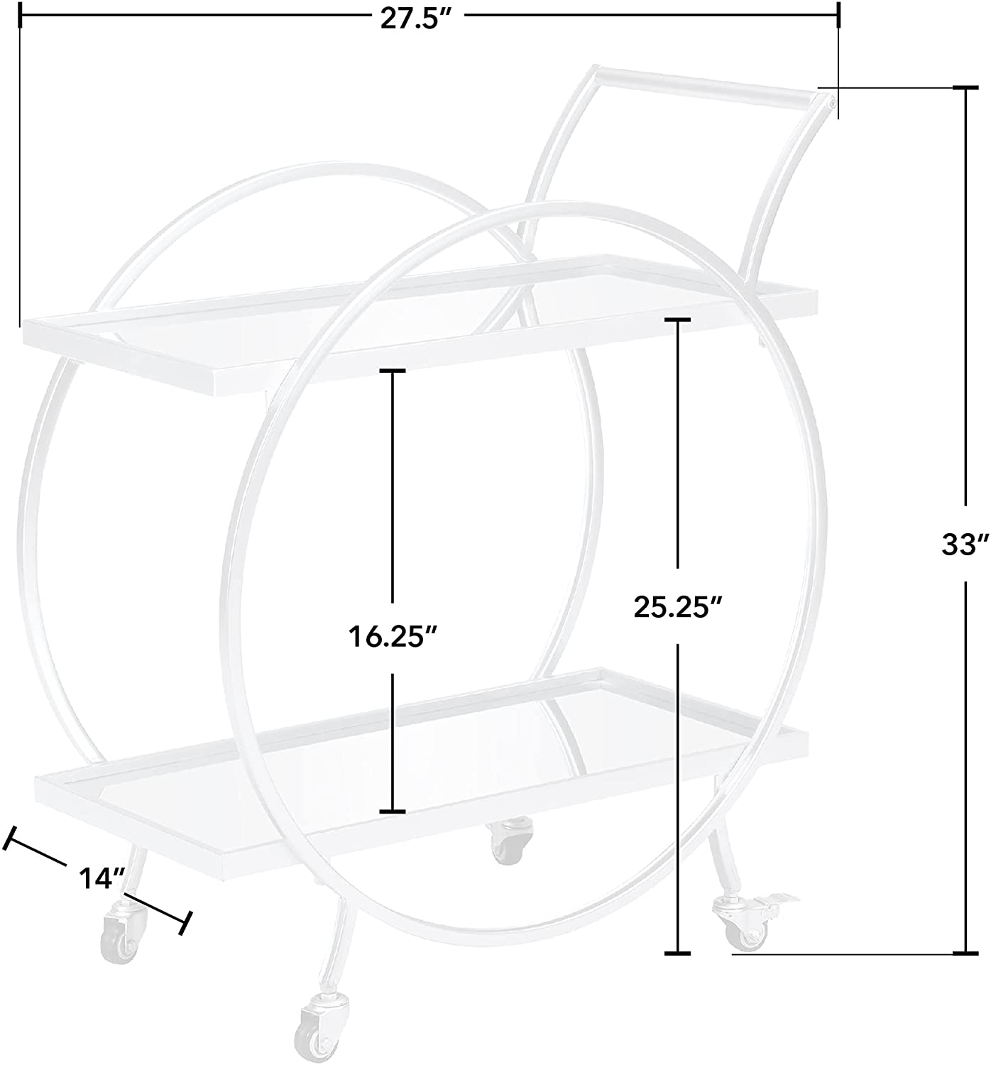 Alice Serving Cart