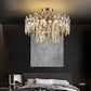 Daena Gold Crystal Chandelier