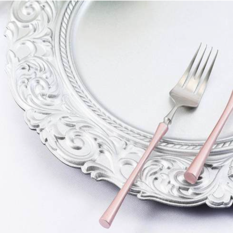 Angelie French Style Charger Plates, Set of 6