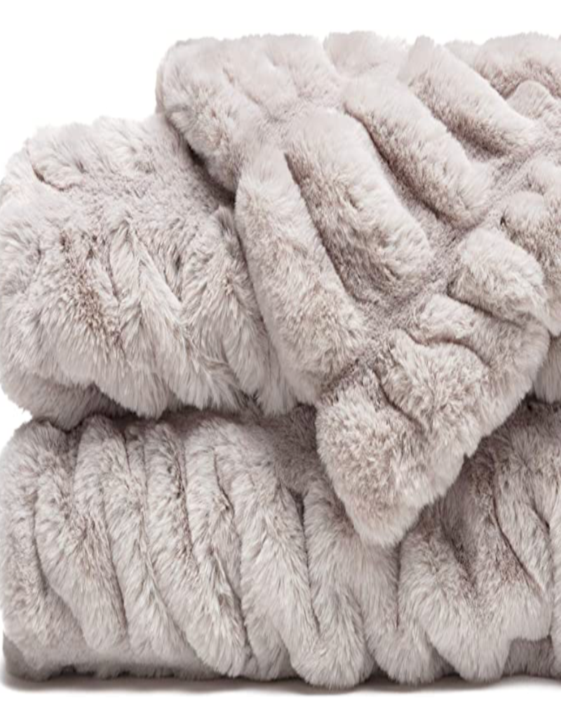 Chantal Faux Fur Luxury Throw Blanket