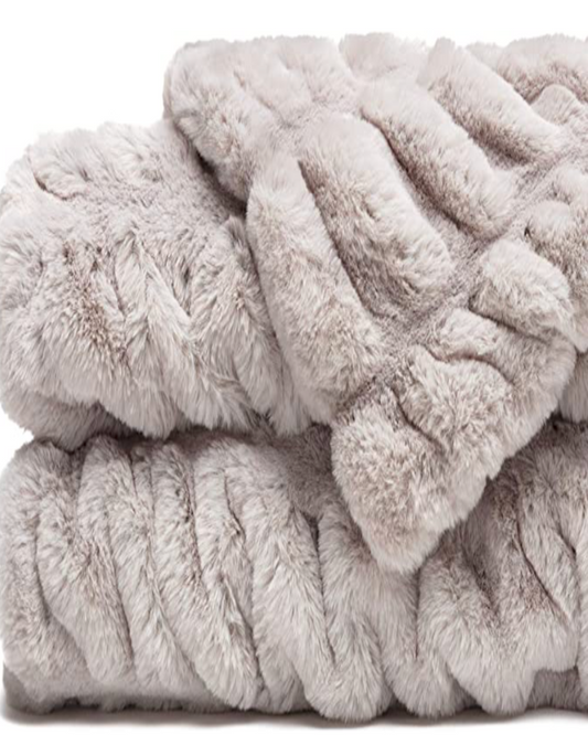 Chantal Faux Fur Luxury Throw Blanket