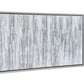 Alex Silver Textured Metallic Hand Painted Abstract Wall Art