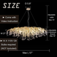 Marbella Modern Branch Chandelier