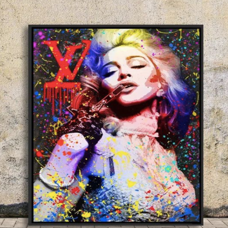 LV Lady Wall Art – Totally Glam Home Decor