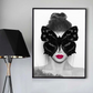 black wall art