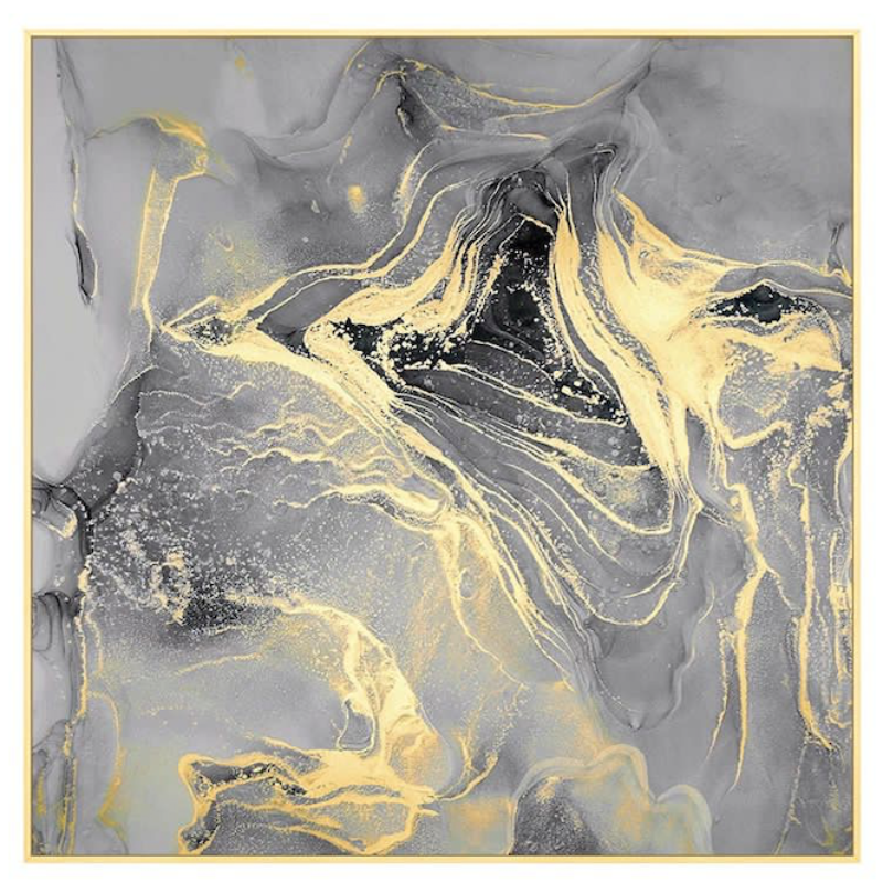 black and gold abstract 