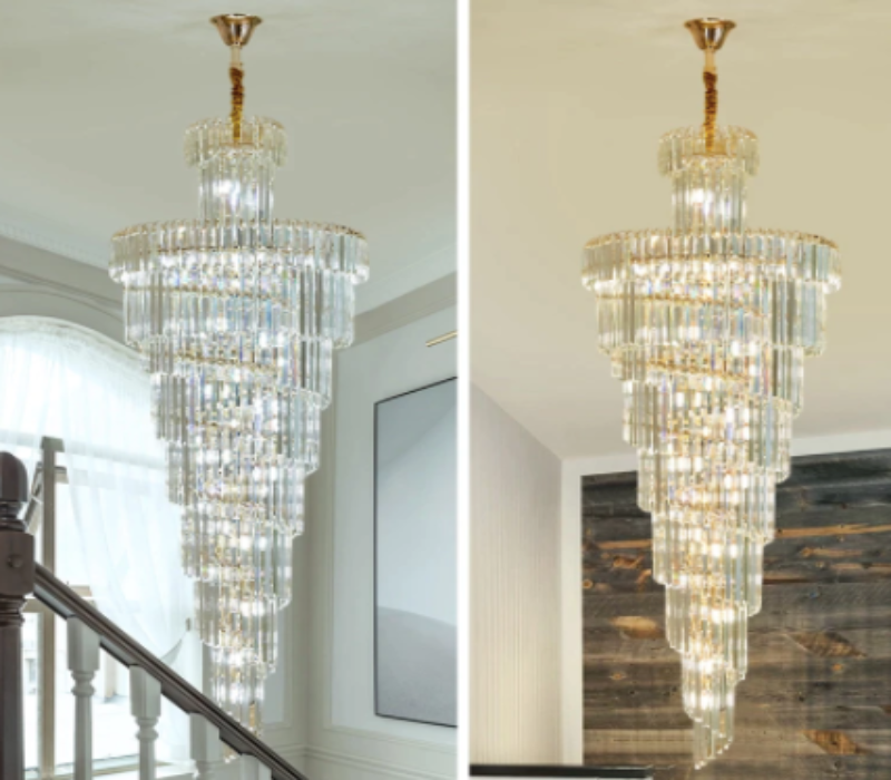 luxury crystal chandelier