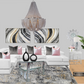 2D ADVANCED INTERIOR DESIGN STYLING BOARD WITH LAYOUT