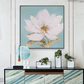 Amour Hand Painted Floral Wall Art