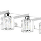 Cascade Crystal Vanity Chandelier