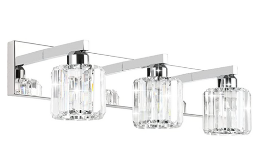 Cascade Crystal Vanity Chandelier