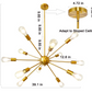 Angelo Mid Century Pendant Chandelier