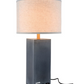 Brio Collection Concrete Finish Table Lamp