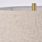 Brio Collection Concrete Finish Table Lamp