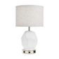 Brio Collection Polished Nickel Finish Table Lamp