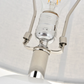 Brio Collection Polished Nickel Finish Table Lamp
