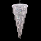 Aurora Spiral Collection Pendant Chrome Finish 18Lt