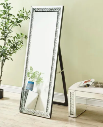 Apolline Modern Contemporary Mirror in Clear