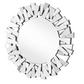 Thea Modern Contemporary Mirror in Clear