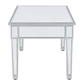 Grace Coffee Table in Antique Silver Paint