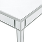 Grace Coffee Table in Antique Silver Paint