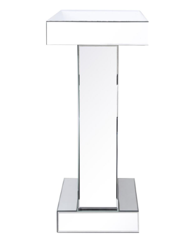 Everly Crystal Mirrored Console Table