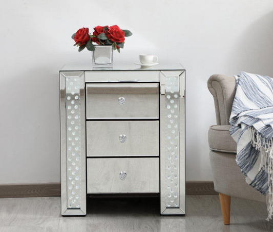 Gianna Crystal End Table