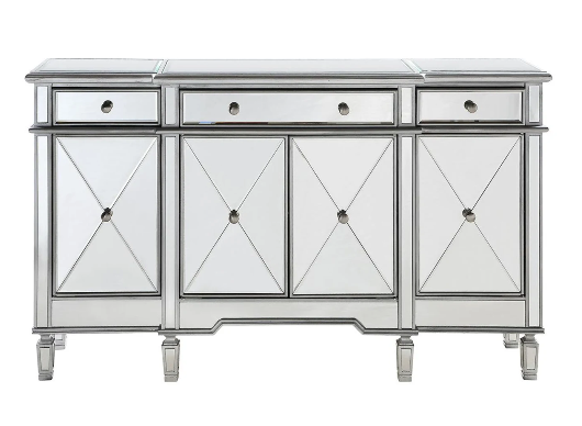 Willow Mirrored Credenza 60''