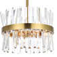 Milano II Crystal Round Pendant Light