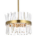 Milano II Crystal Round Pendant Light