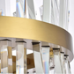 Milano II Crystal Round Pendant Light
