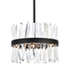 Milano II Crystal Round Pendant Light