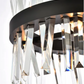 Milano II Crystal Round Pendant Light