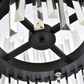 Milano II Crystal Round Pendant Light