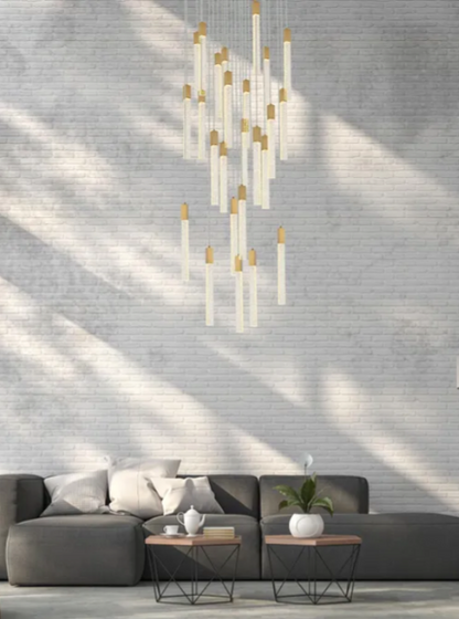 Weston Round 25 Light Pendant Chandelier
