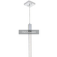 Weston Square 1 Light Pendant Chandelier