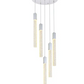 Weston Round 5 Light Pendant Chandelier