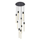Weston Round 9 Light Pendant Chandelier