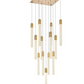 Weston Square 13 Light Pendant Chandelier